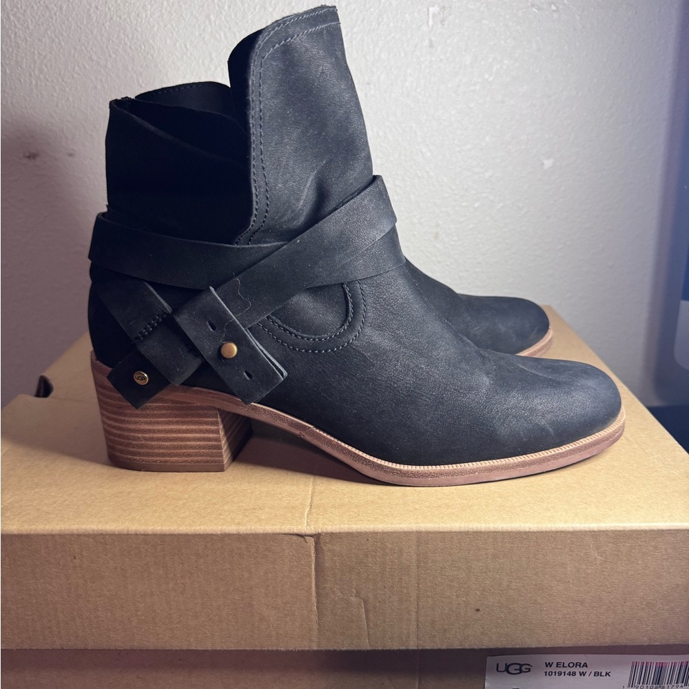 UGG Women's Black Ankle Boots